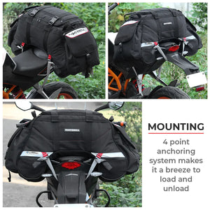 VIATERRA CLAW - 100% Waterproof Motorcycle Tail Bag (Universal) - Motodrift