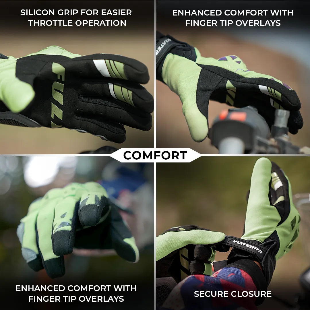 VIATERRA ROOST V2 – OFFROAD Motorcycle Gloves - Motodrift