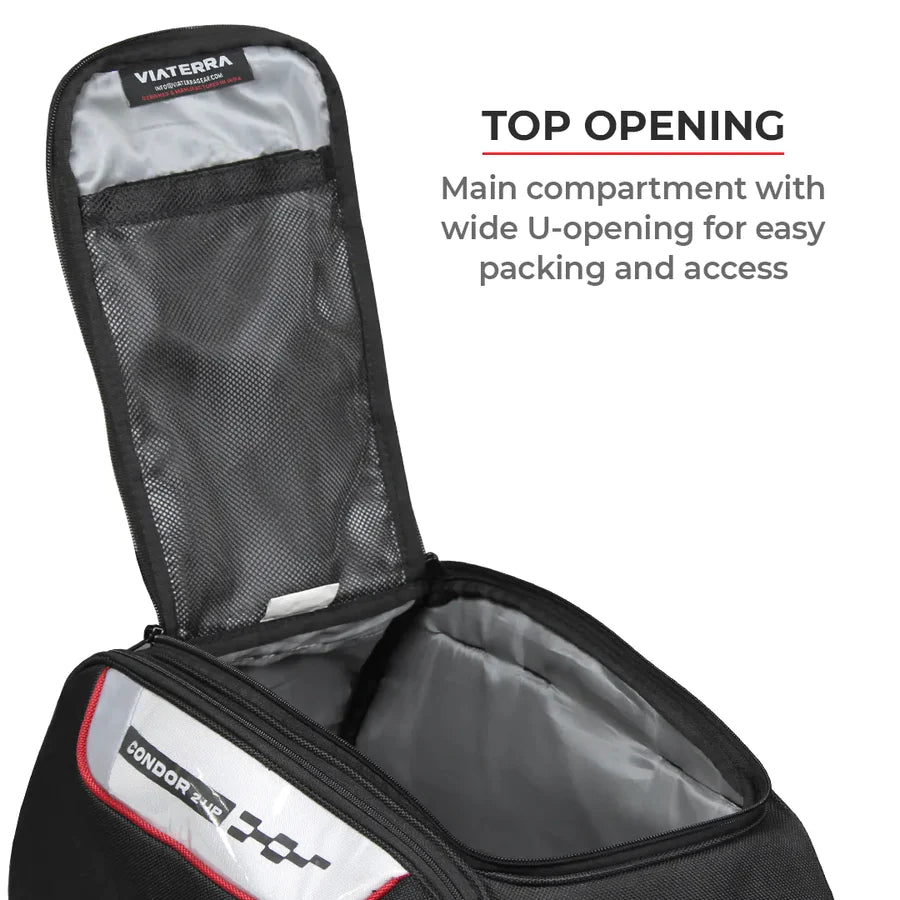 VIATERRA CONDOR 2UP - 100% Waterproof Motorcycle Saddle Bags - Motodrift