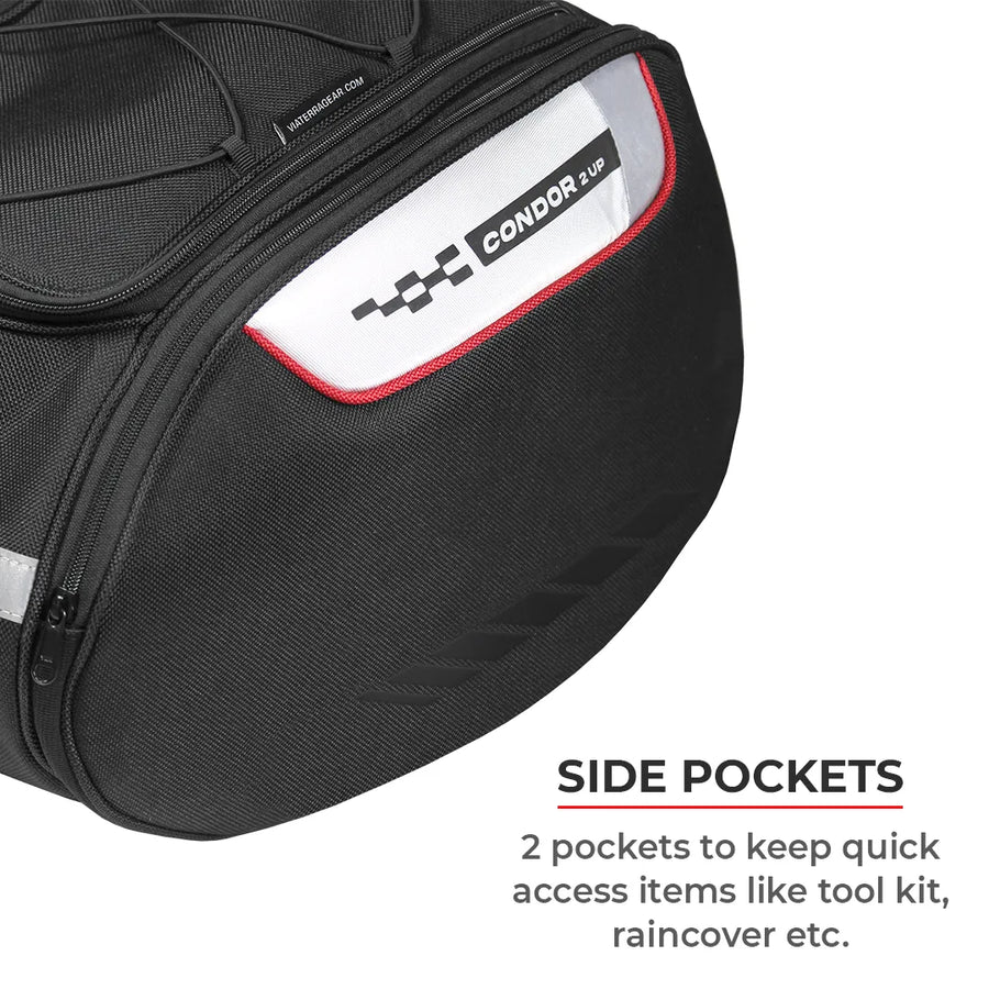 VIATERRA CONDOR 2UP - 100% Waterproof Motorcycle Saddle Bags - Motodrift