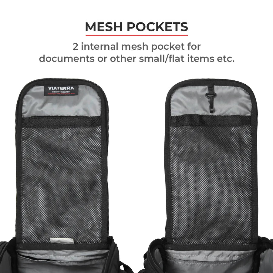 VIATERRA CONDOR 2UP - 100% Waterproof Motorcycle Saddle Bags - Motodrift