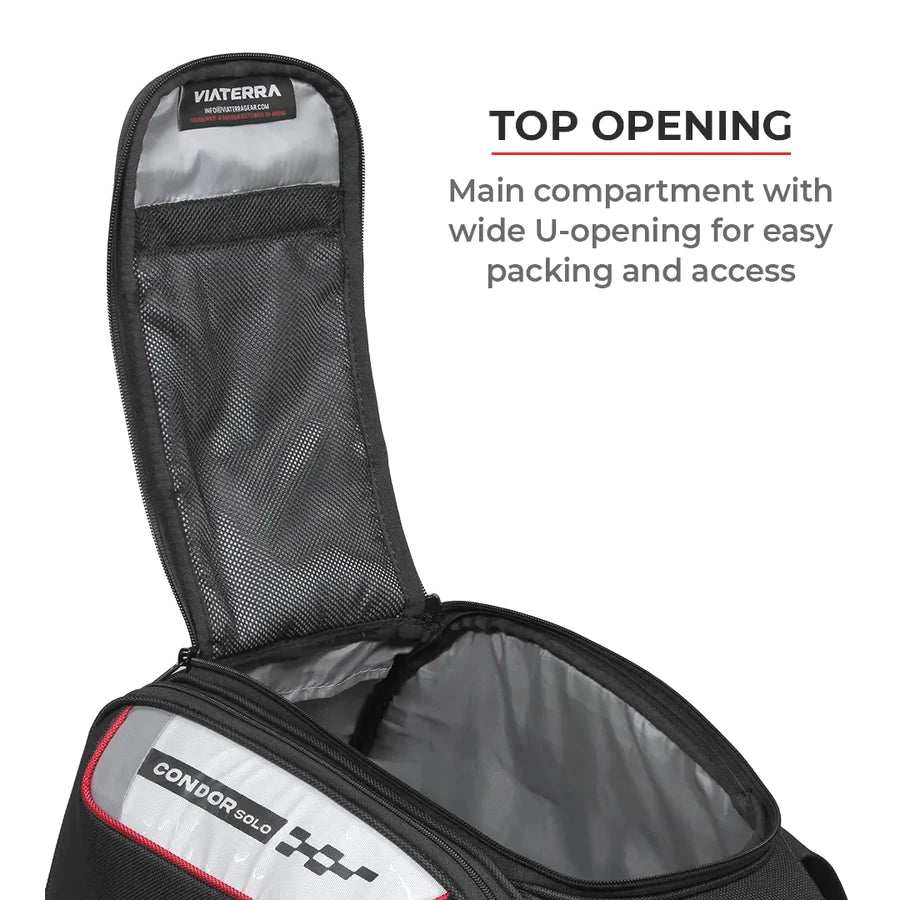 VIATERRA CONDOR SOLO - 100% Waterproof Motorcycle Saddlebags - Motodrift