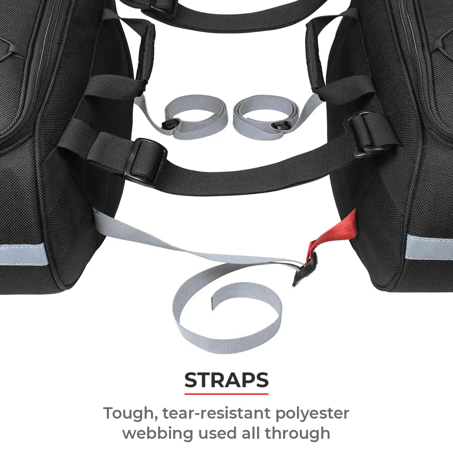 VIATERRA CONDOR SOLO - 100% Waterproof Motorcycle Saddlebags - Motodrift