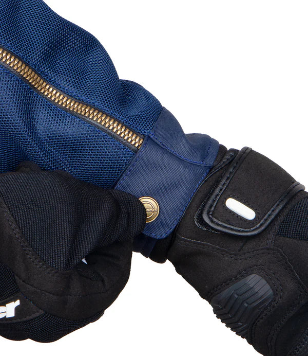 Cramster Flux Jacket - Navy Blue - Motodrift