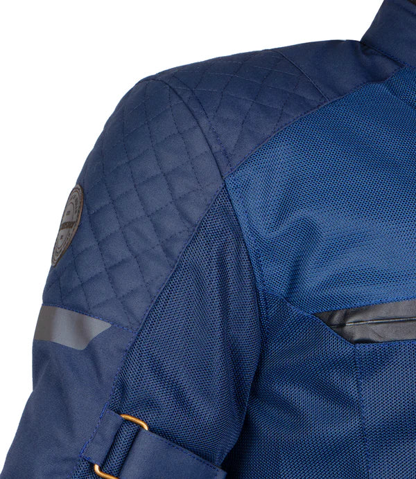 Cramster Flux Jacket - Navy Blue - Motodrift