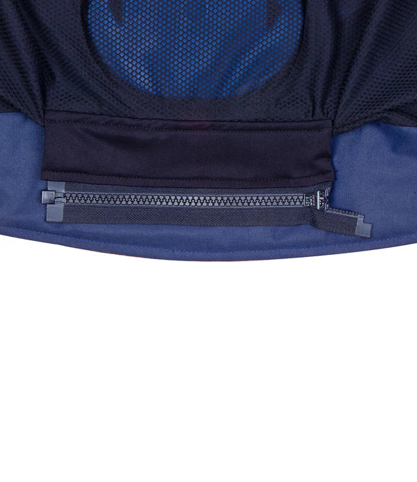 Cramster Flux Jacket - Navy Blue - Motodrift