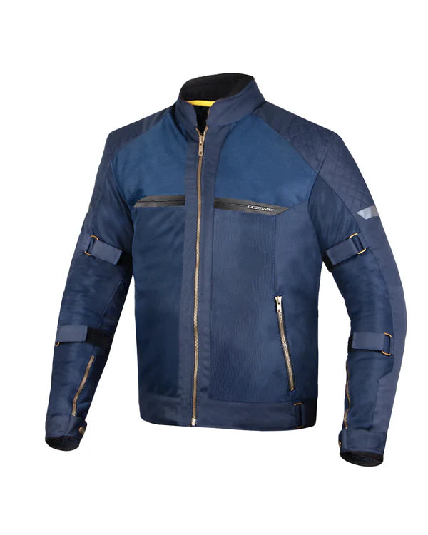 Cramster Flux Jacket - Navy Blue - Motodrift