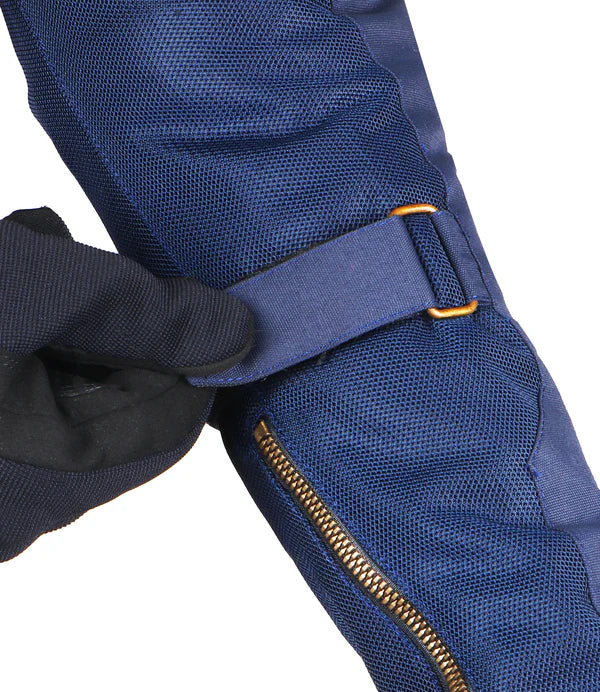 Cramster Flux Jacket - Navy Blue - Motodrift