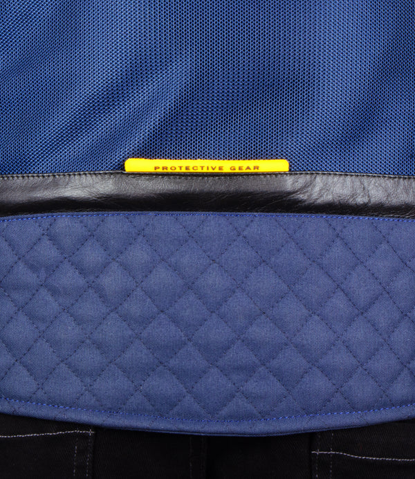 Cramster Flux Jacket - Navy Blue - Motodrift