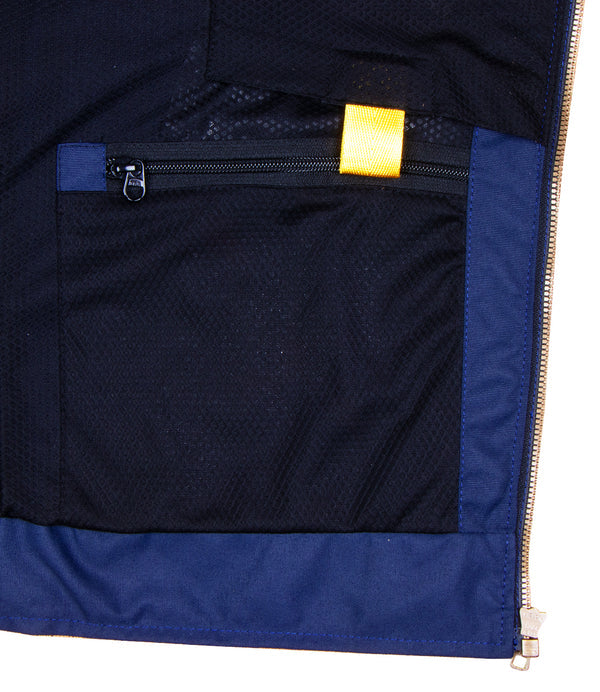 Cramster Flux Jacket - Navy Blue - Motodrift