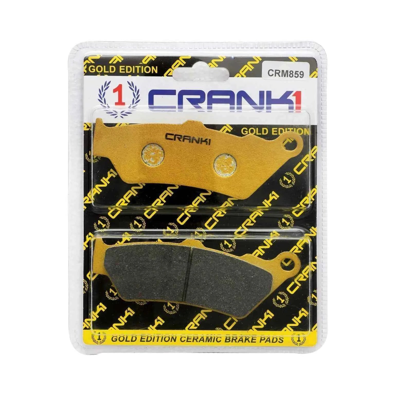 クマリン Crank1 Ceramic Brake Pads for KTM Adventure 390 (2025+) – High