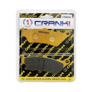Crank 1 Ceramic Brake Pads For Triumph T4 CRM859