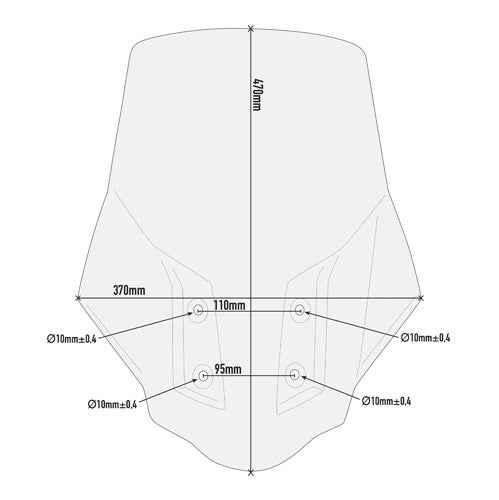 Givi G 310GS Visor D5126ST - Motodrift