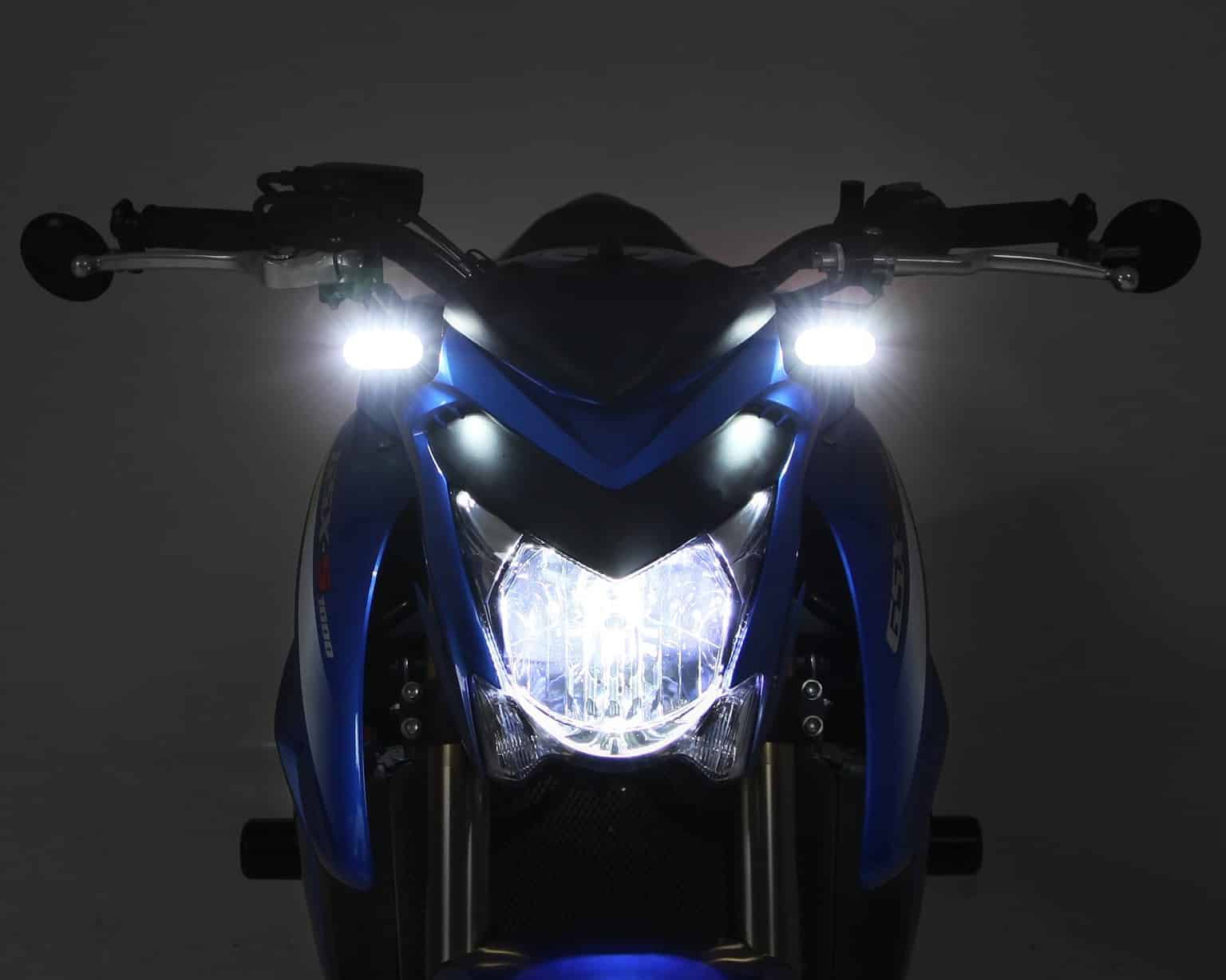 DENALI T3 Switchback LED Pods – Front Indicator/DRL – M8 Mount - Motodrift