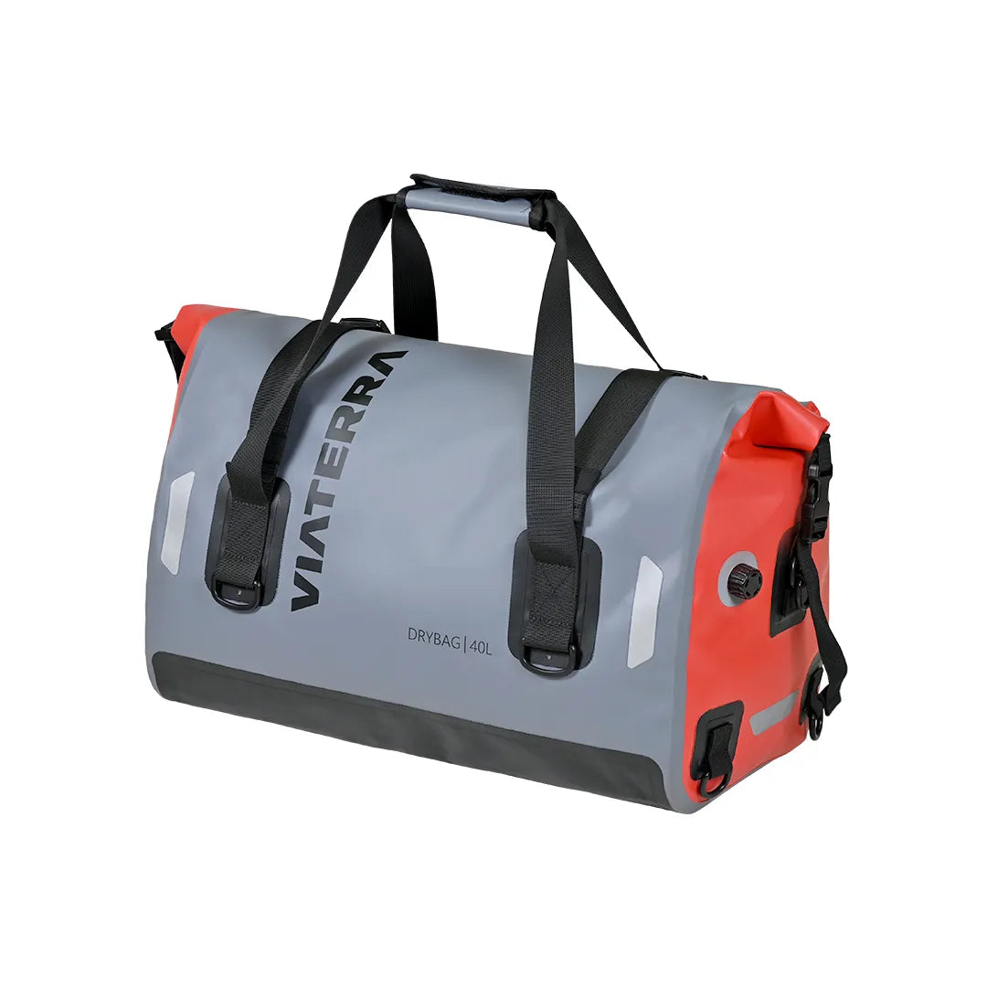 VIATERRA DRYBAG 40L - 100% Waterproof Motorcycle Tailbag (Universal) - Motodrift