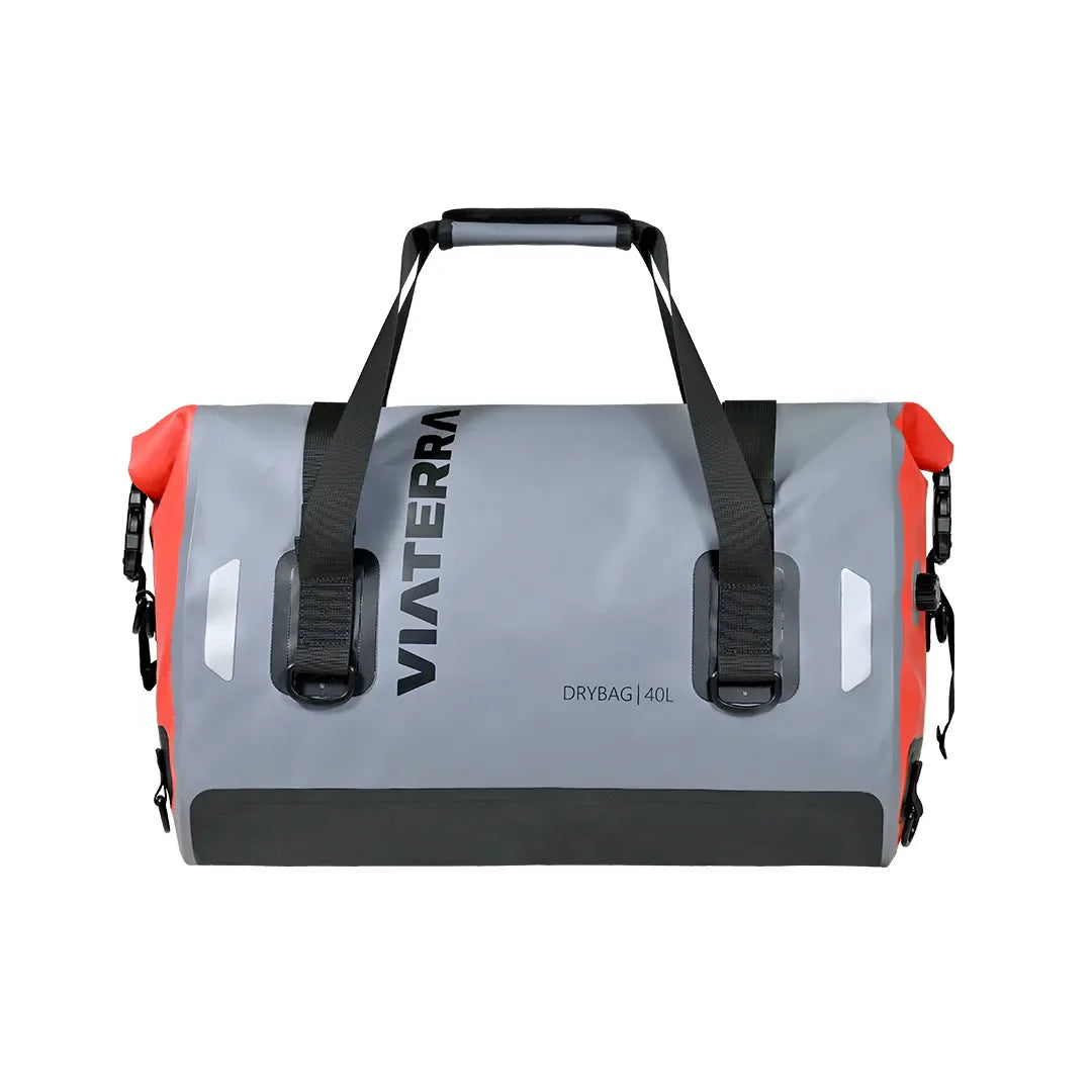 VIATERRA DRYBAG 40L - 100% Waterproof Motorcycle Tailbag (Universal) - Motodrift