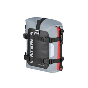 VIATERRA DRYBAG 8L - 100% Waterproof Motorcycle Tailbag / Rear Rack Bag (Universal with Versatile Mounting) - Motodrift
