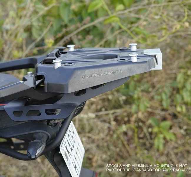 Carbon Racing AdvenTOUR Multi-Point Top Rack For KTM Adventure 250 / 390 - Motodrift