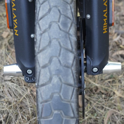 Carbon Racing Premium Aluminium Fork Sliders For Royal Enfield Himalayan 450 - Motodrift