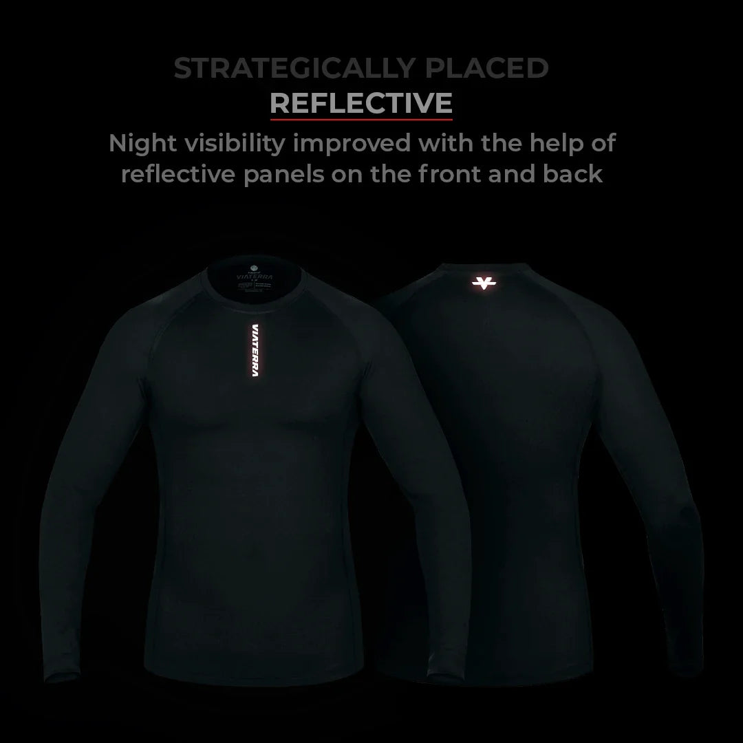VIATERRA 2ND Skin Base Layer - Top - Motodrift