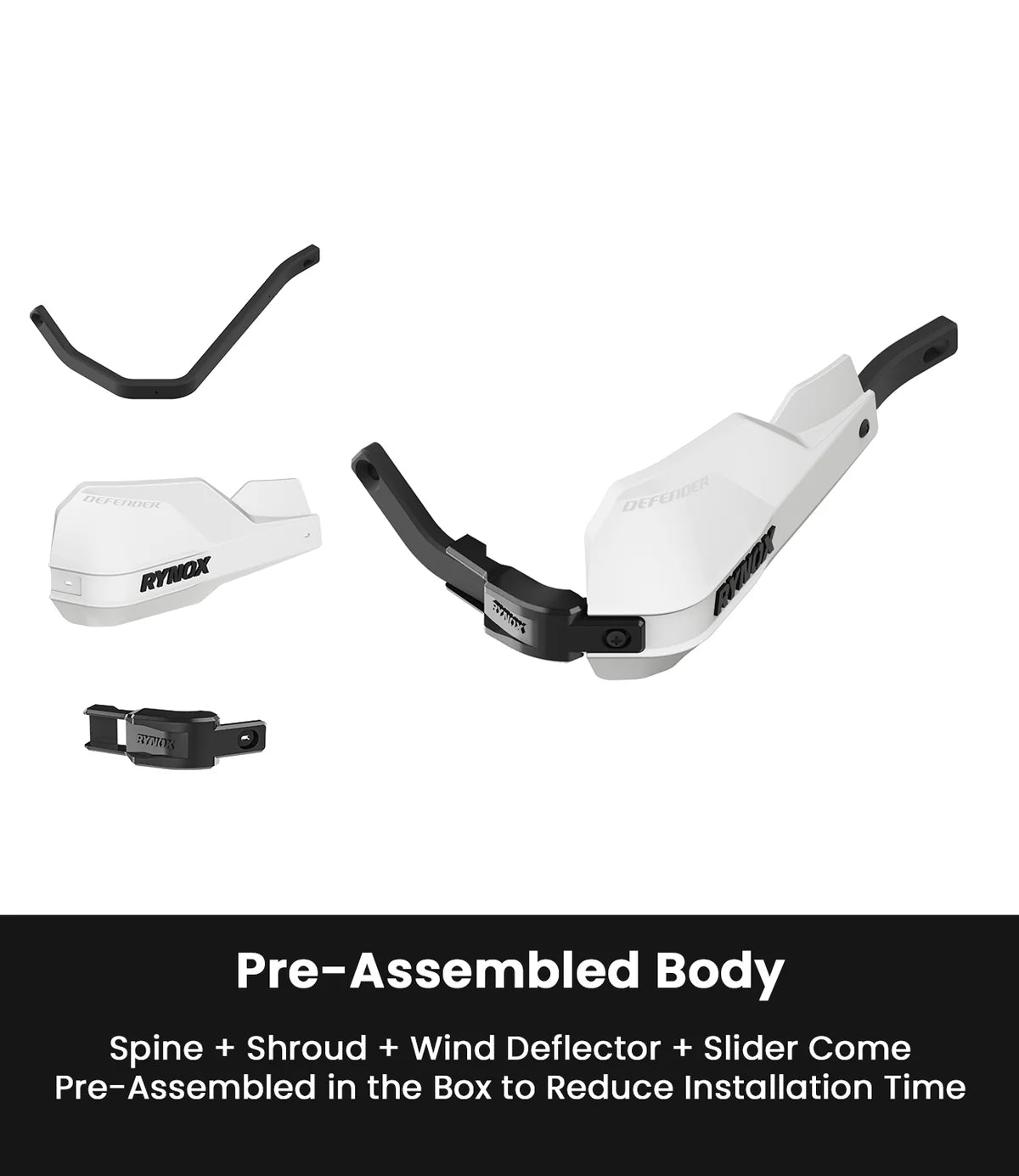 Rynox Defender Pro HandGuards - Motodrift