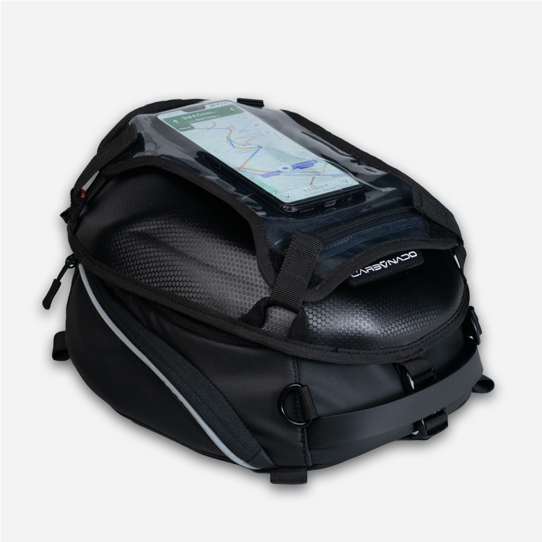 Carbonado Drift Tank Bag Holder for Mobile Devices - Motodrift