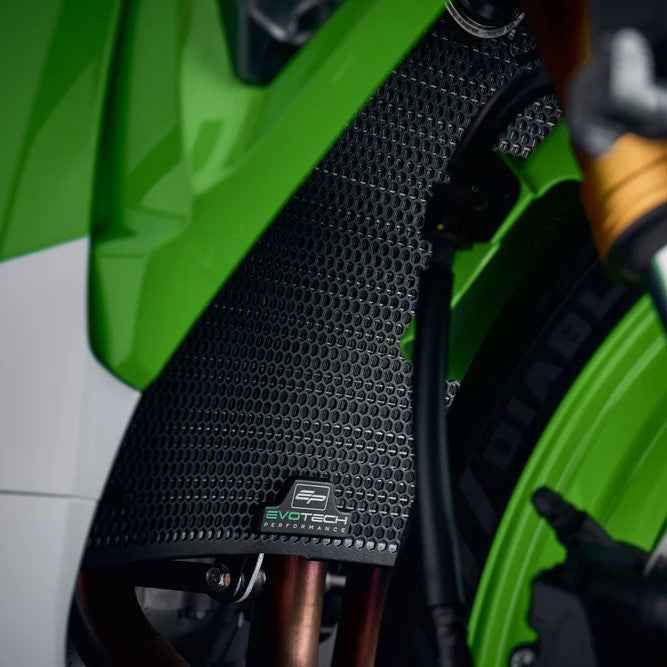 Evotech Radiator Guard For Kawasaki Ninja ZX-6R 40th Anniversary Edition (2024+)