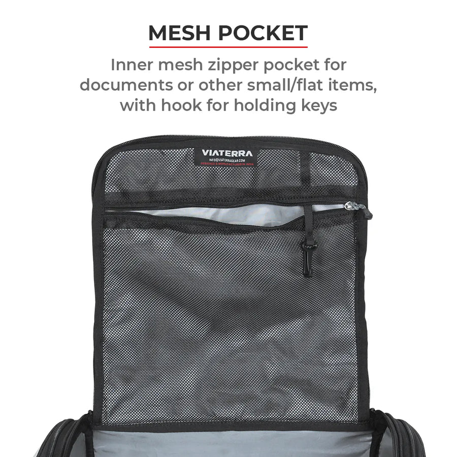 VIATERRA ELEMENT - Universal Motorcycle Tail Bag - Motodrift