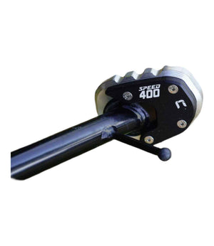 Carbon Racing Side Stand Enlarger Triumph Speed 400 - Premium Quality - Motodrift
