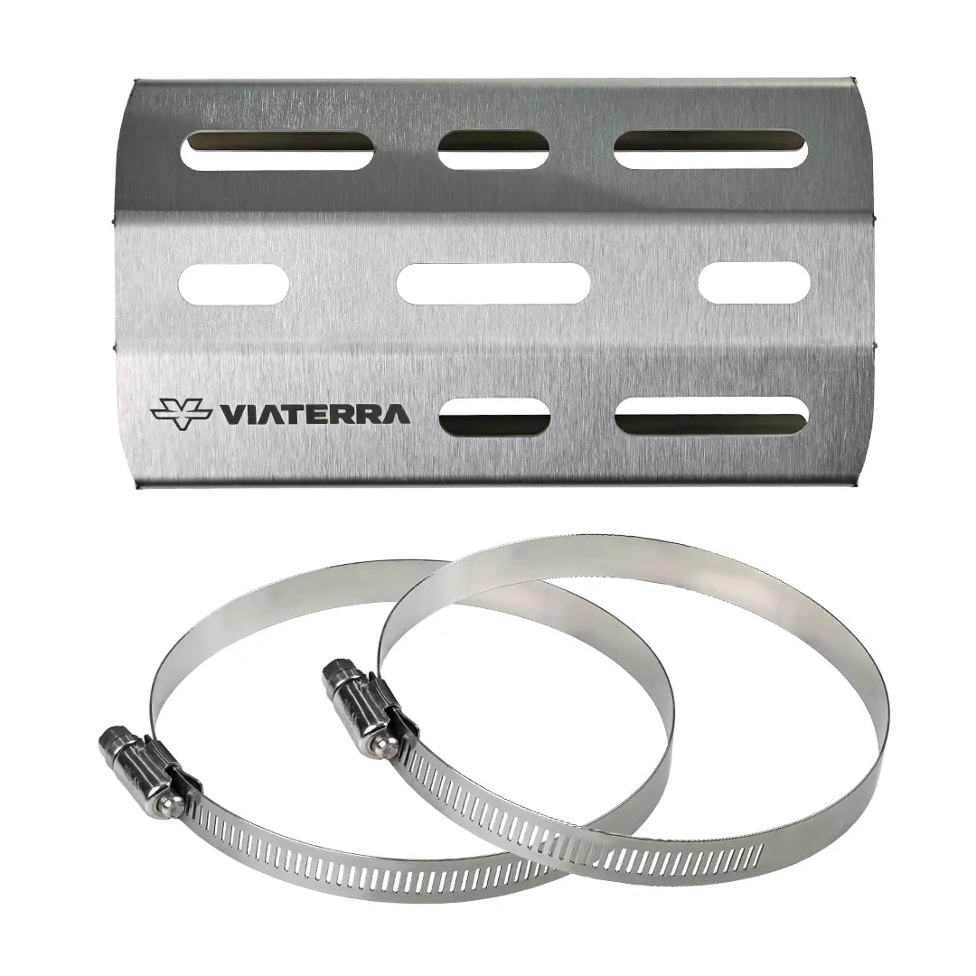 Viaterra End Can Heat Shield - Motodrift