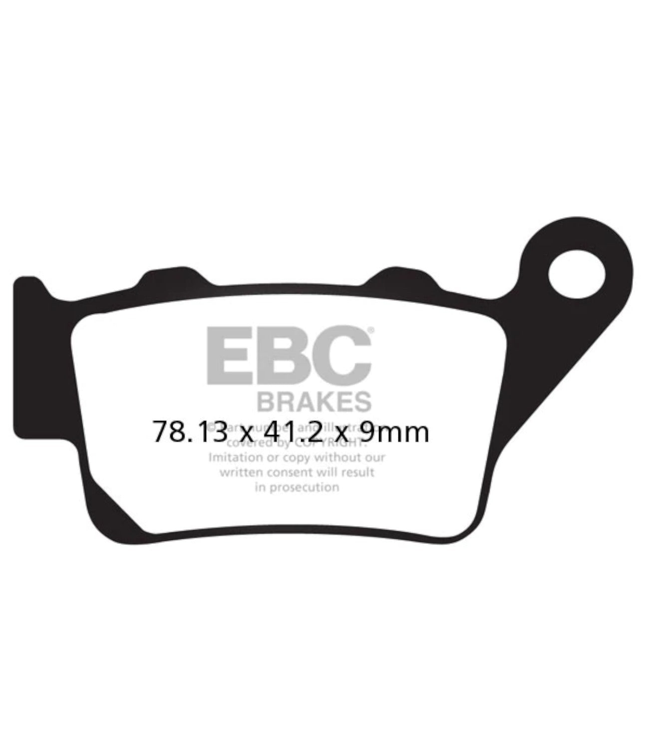 EBC FA 213 HH Fully Sintered Brake Pads - Motodrift