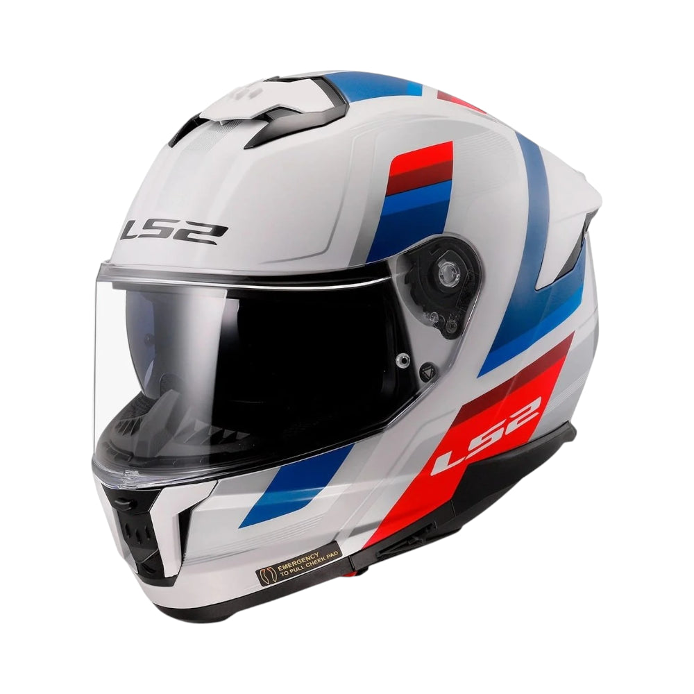 ls2 full face helmet ff320-l FF320/FF808 Stream 2 GP Riderz Planet Intermediate oval fit. Wide range of color options