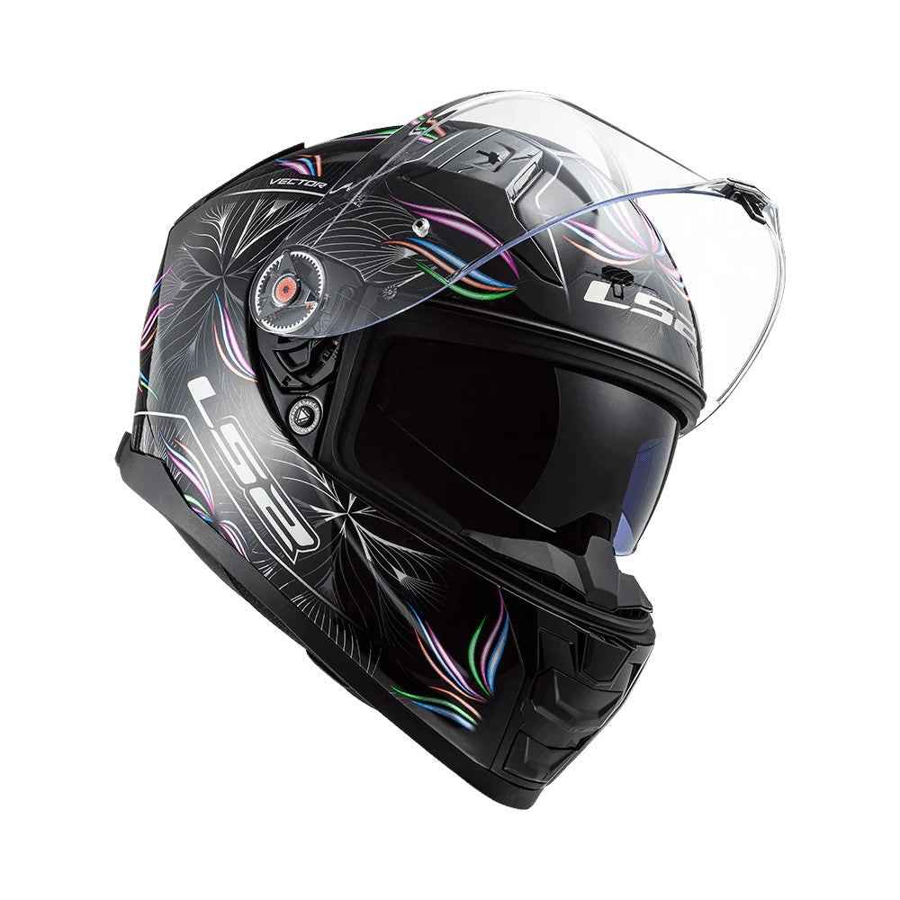 FF811 Vector II Tropical Gloss Black White