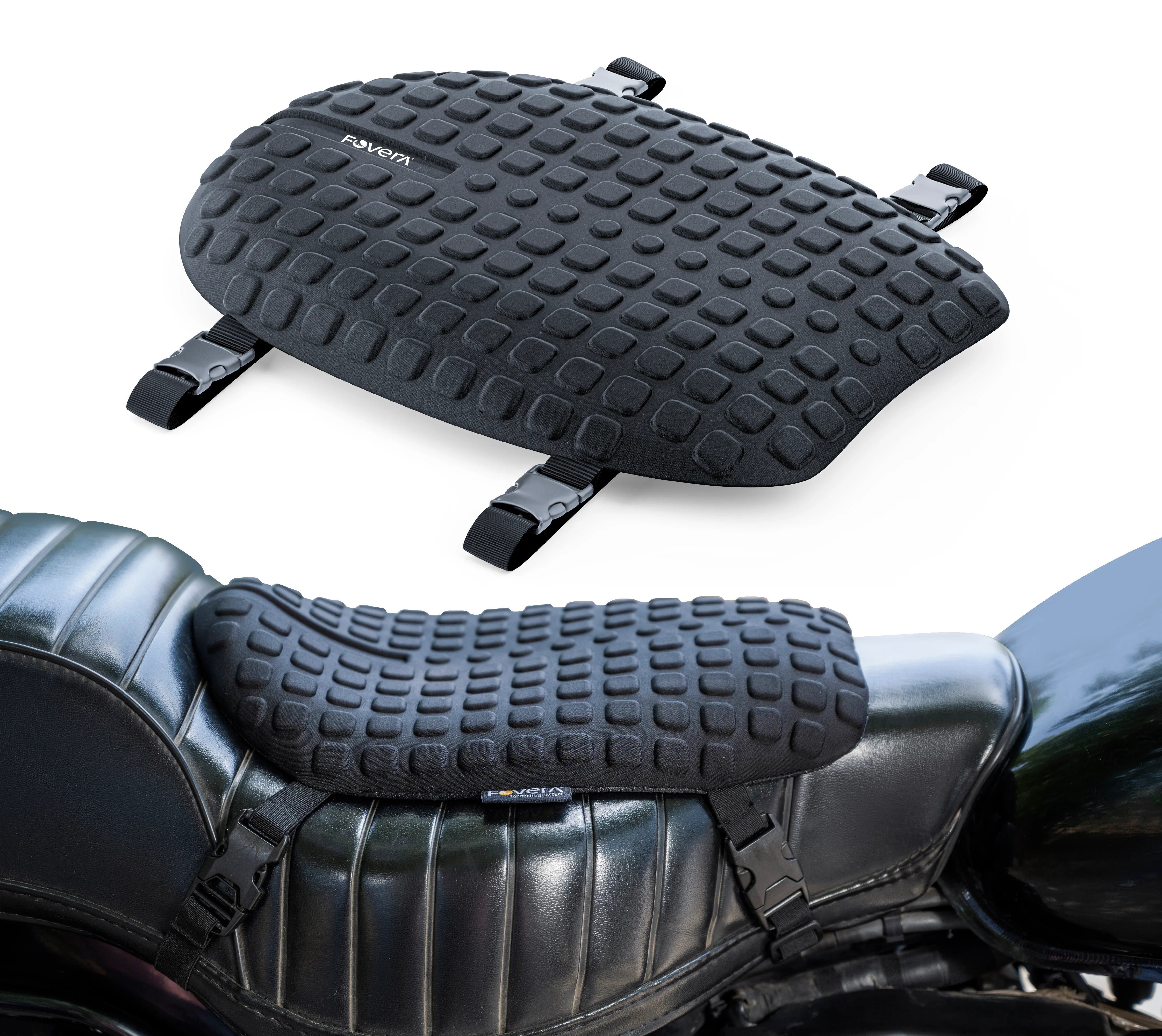 FOVERA Motorcycle Gel Seat Cushion - Motodrift