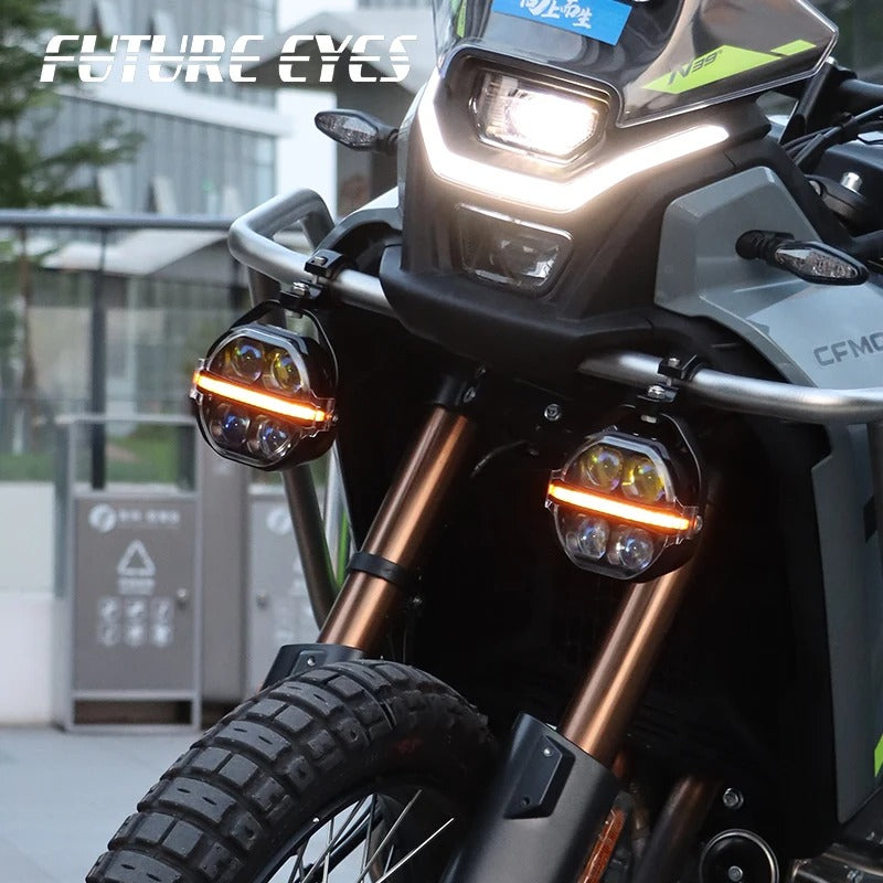 Future Eyes Galaxy X 100 Auxillary Lights - Motodrift