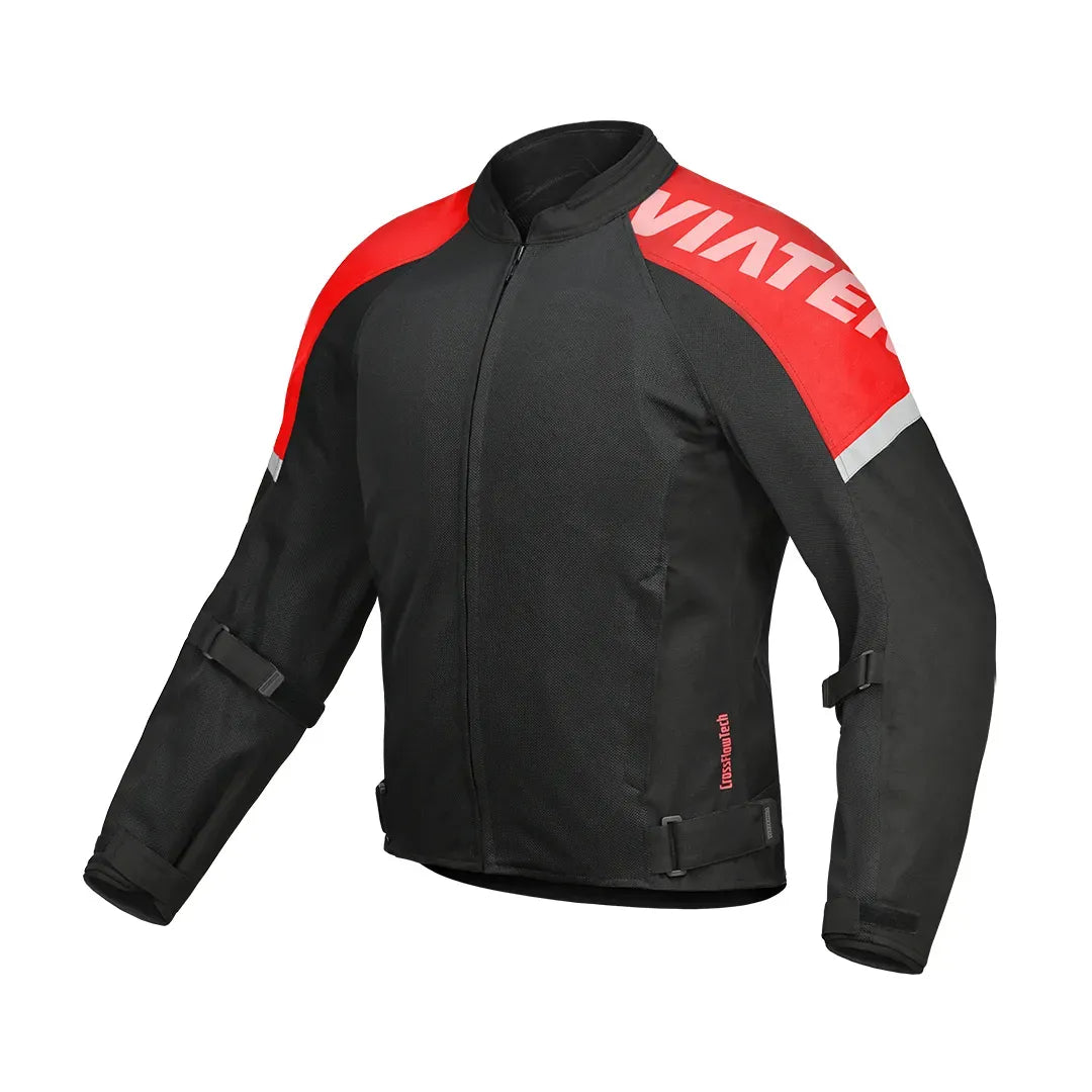 Viaterra Fender – Urban Mesh Riding Jacket with Base Layer - Motodrift