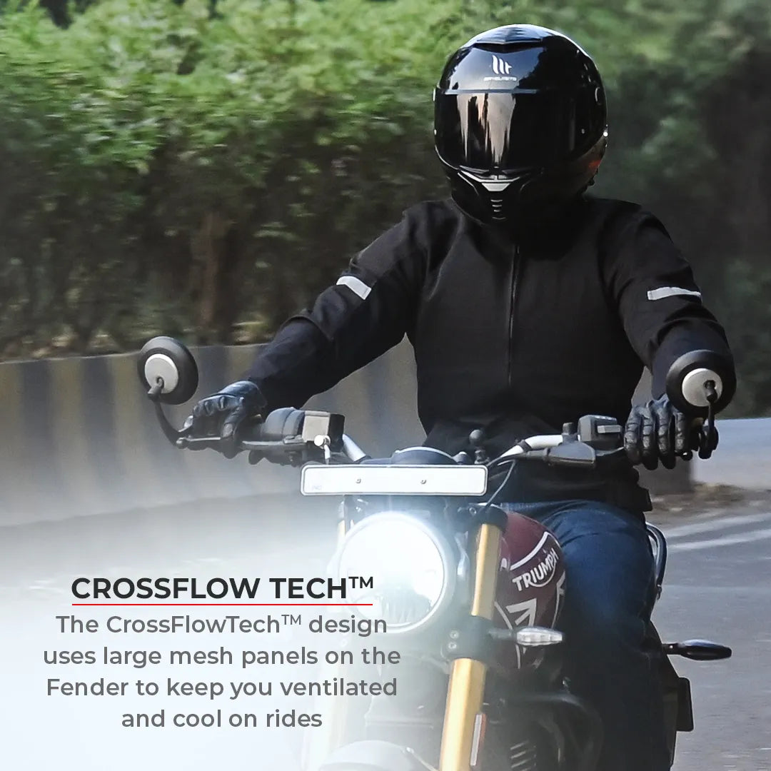 Viaterra Fender – Urban Mesh Riding Jacket with Base Layer - Motodrift