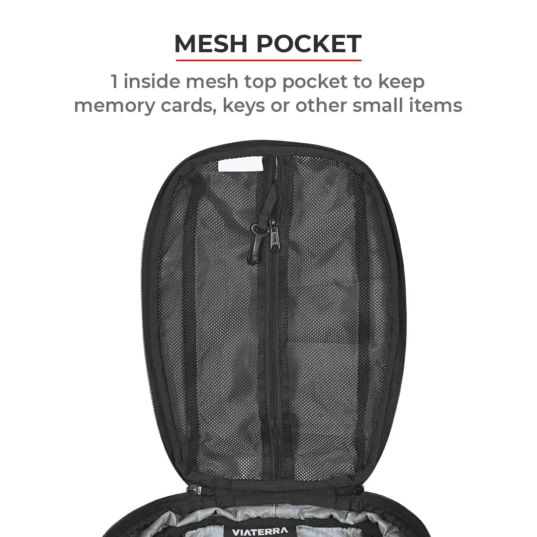 VIATERRA FLY Universal - Motorcycle Tank Bag (Strap Based) - Motodrift