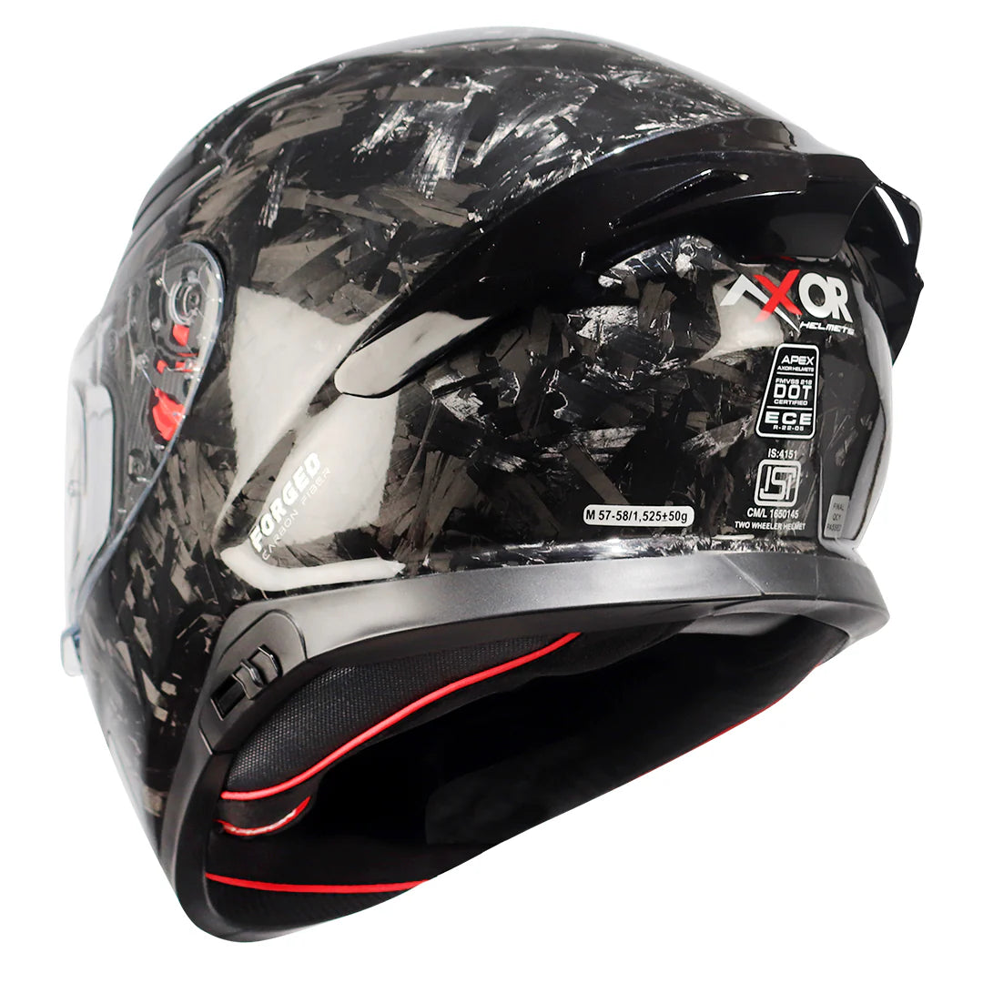 Axor Apex Forged Carbon Helmet - Motodrift