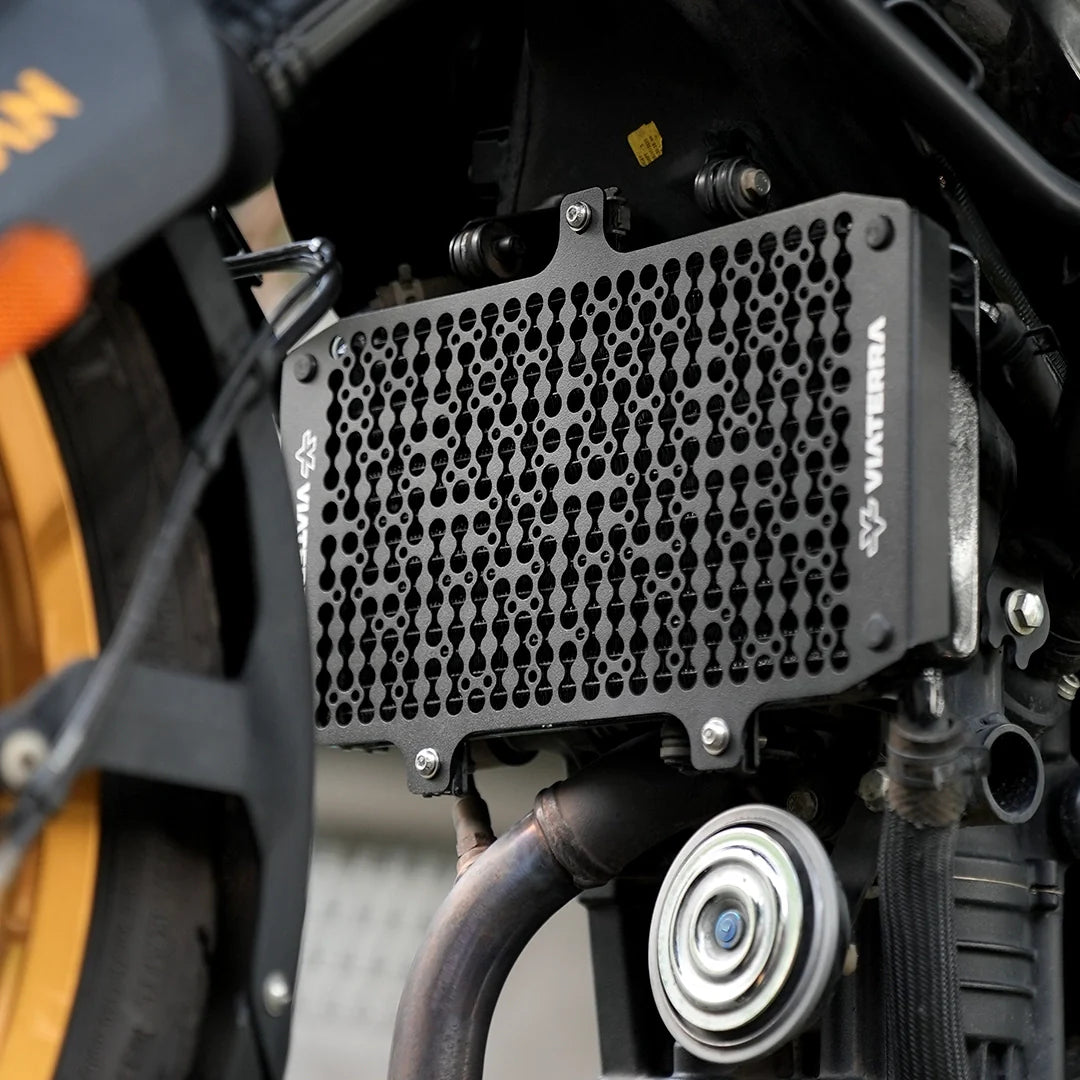 Viaterra Radiator Guard For Royal Enfield Guerrilla / Himalayan 450 - Motodrift