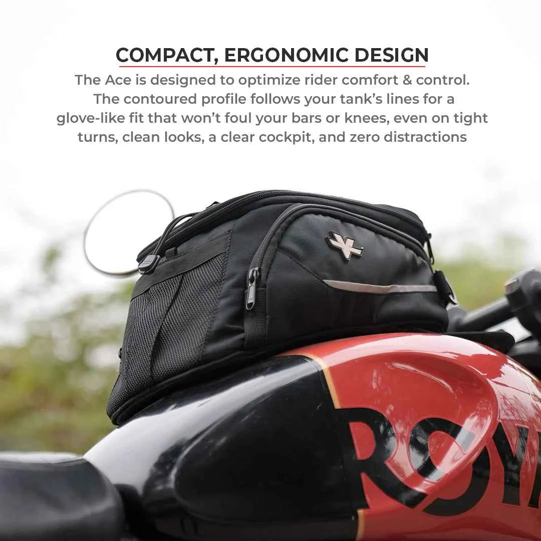 Viaterra Ace Magnetic Motorcycle Tank Bag