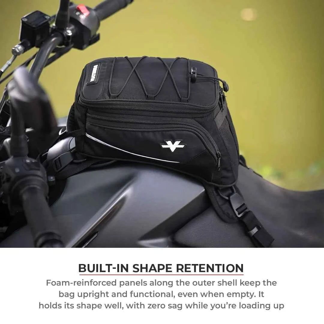 Viaterra Ace Universal Motorcycle Tank Bag (Strap Based)