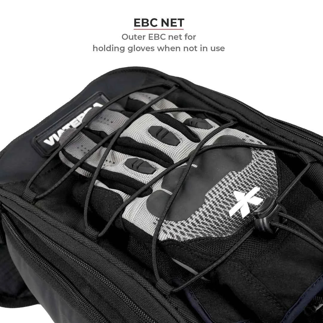 Viaterra Ace Universal Motorcycle Tank Bag (Strap Based)