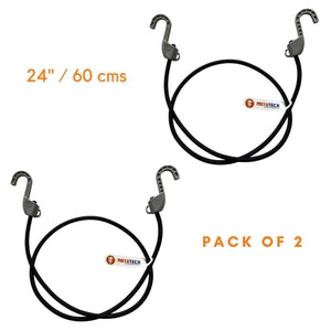 Mototech Grappler Bungee Tie-Down - 24 inches - 8mm (Pack of 2) - Motodrift