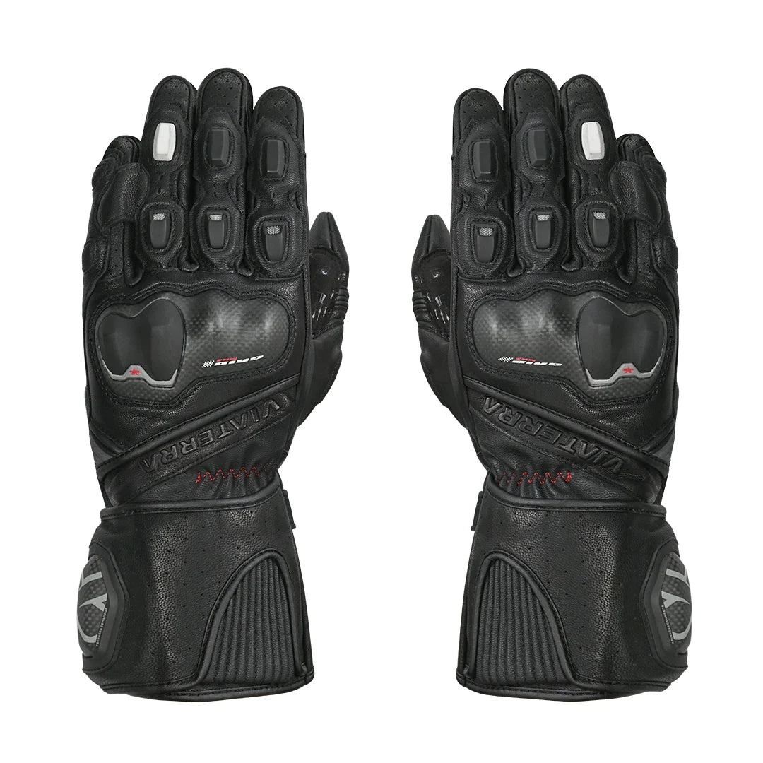 VIATERRA GRID MK3 – Full Gauntlet Riding Gloves - Motodrift