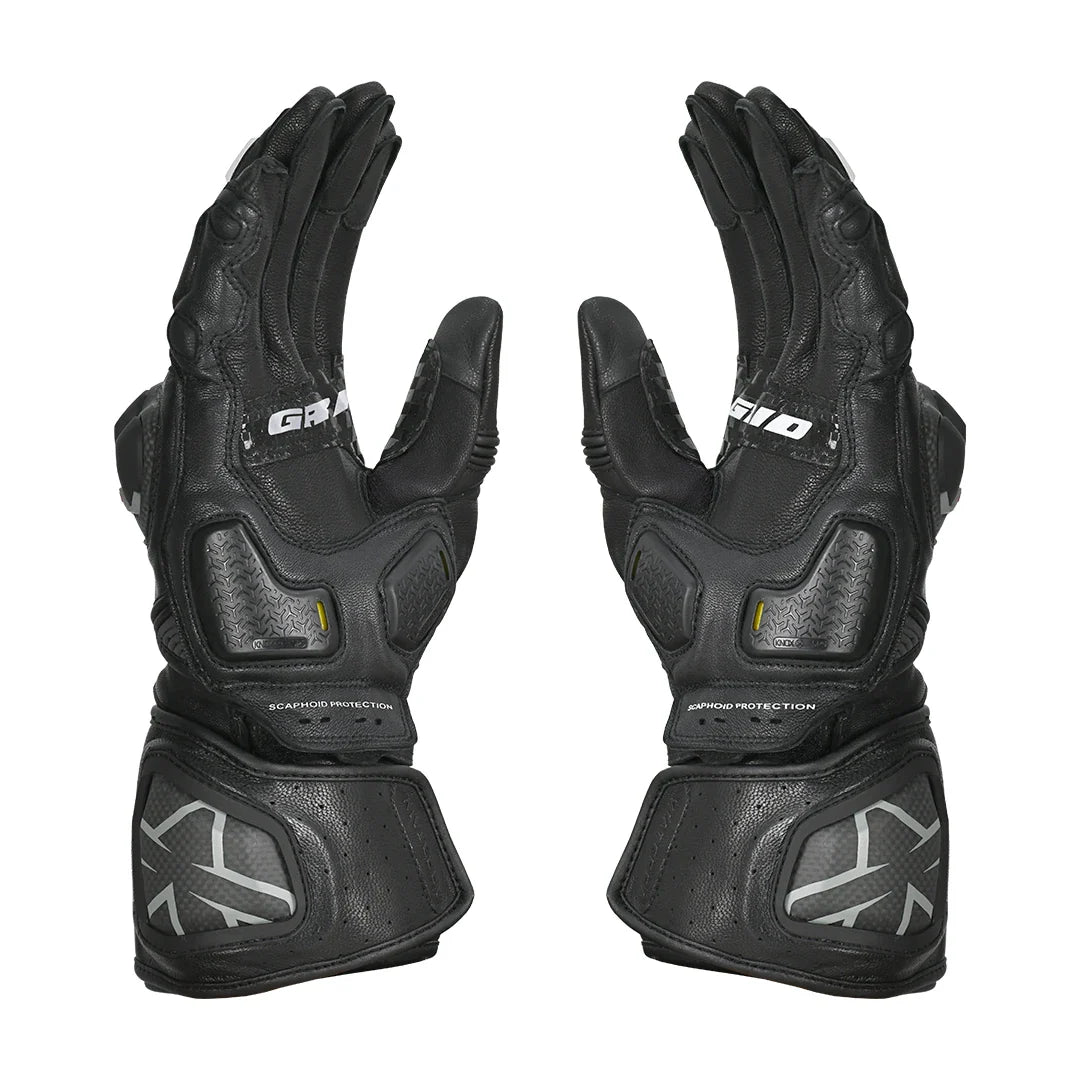 VIATERRA GRID MK3 – Full Gauntlet Riding Gloves - Motodrift