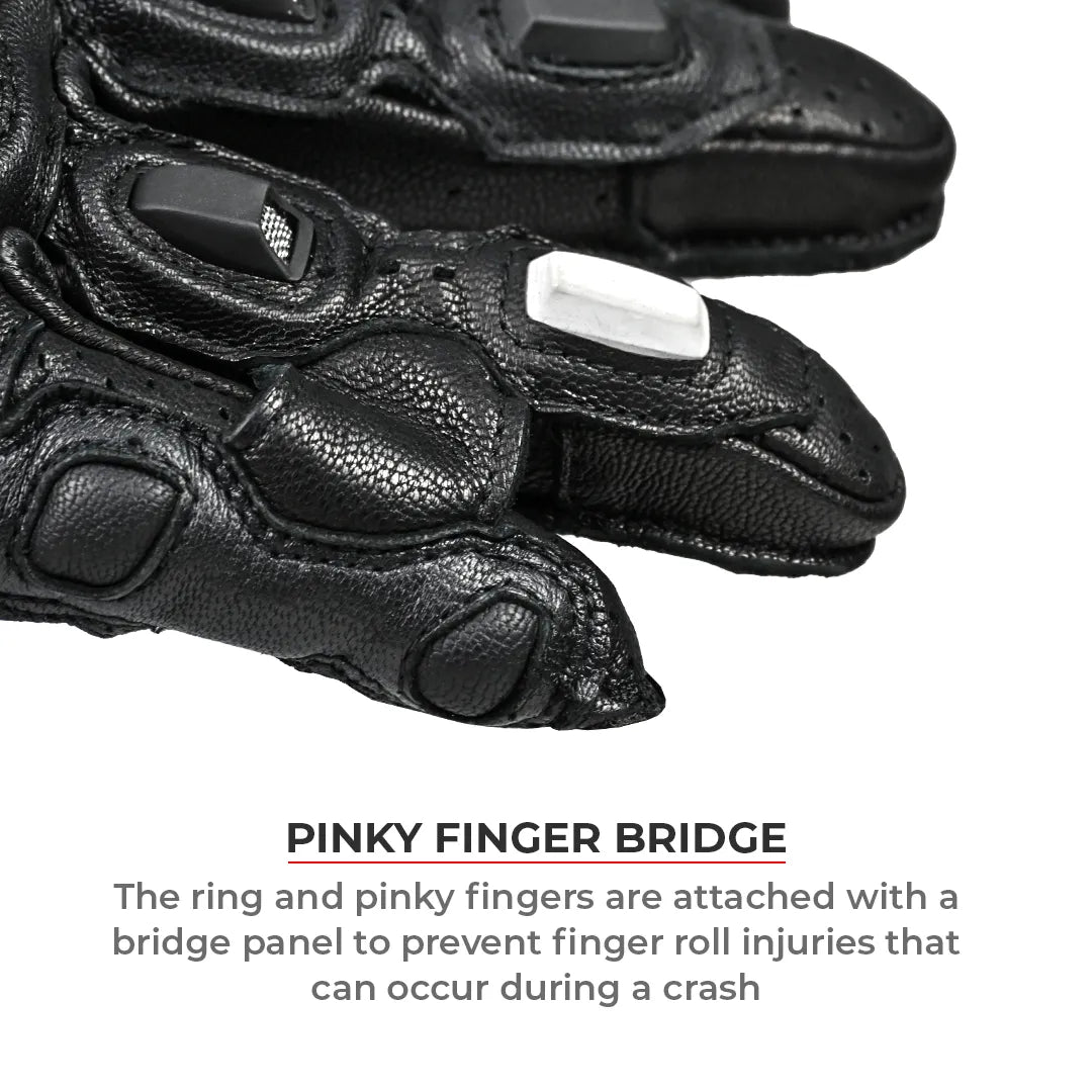 VIATERRA GRID MK3 – Full Gauntlet Riding Gloves - Motodrift