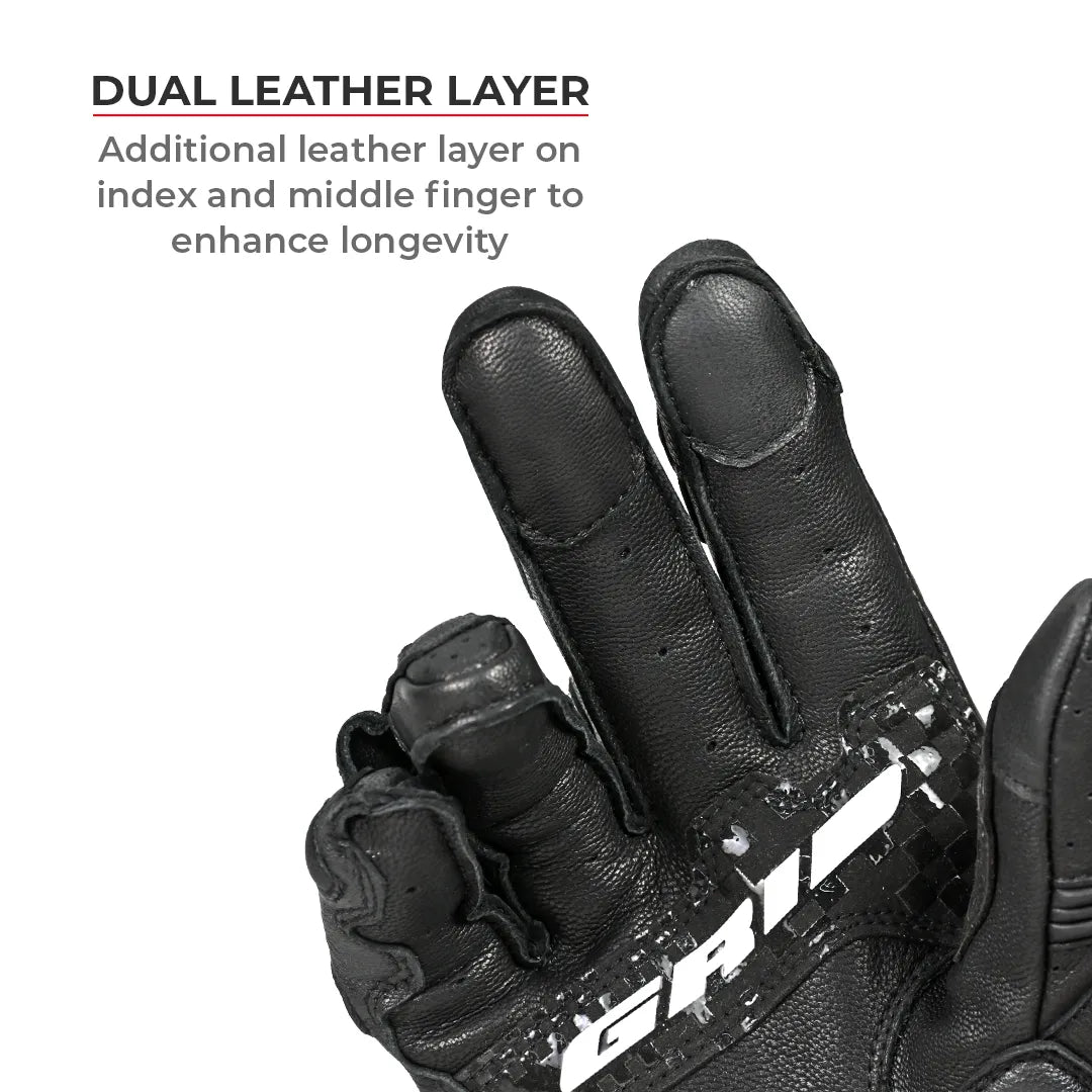 VIATERRA GRID MK3 – Full Gauntlet Riding Gloves - Motodrift