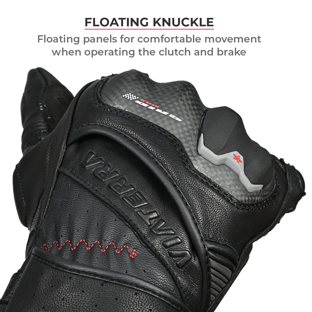 VIATERRA GRID MK3 – Full Gauntlet Riding Gloves - Motodrift