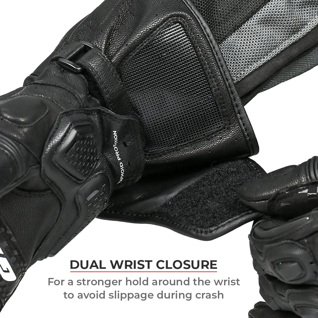 VIATERRA GRID MK3 – Full Gauntlet Riding Gloves - Motodrift